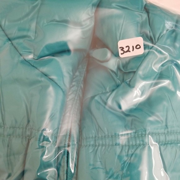 SWITCHER WOMENS VEST GREEN MEDIUM M PUFFER WATER REPELLENT SLEEVELESS FULL ZIP - Picture 12 of 12